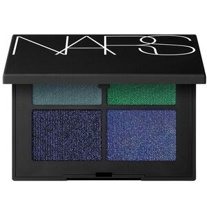 NEW NARS Bold Blue and Green Eyeshadow Quad in Moskova